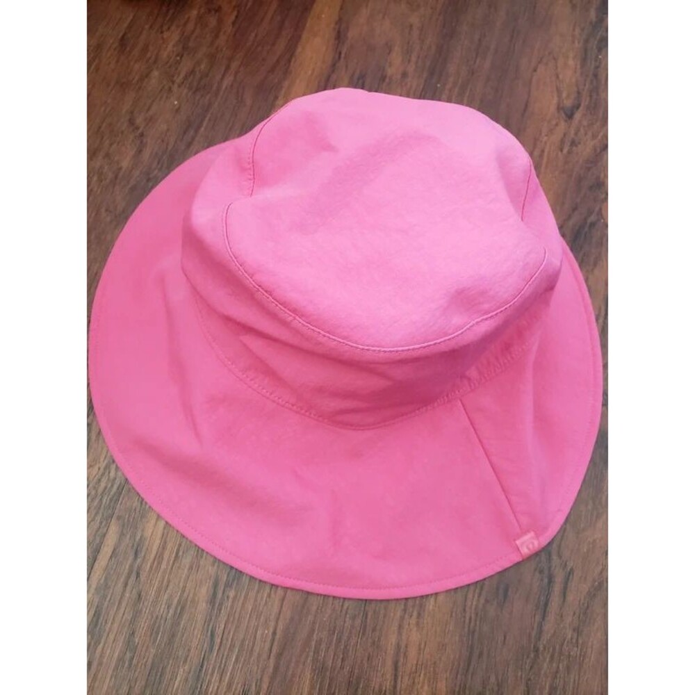 Lululemon Pink Wide Brim Sun Hat